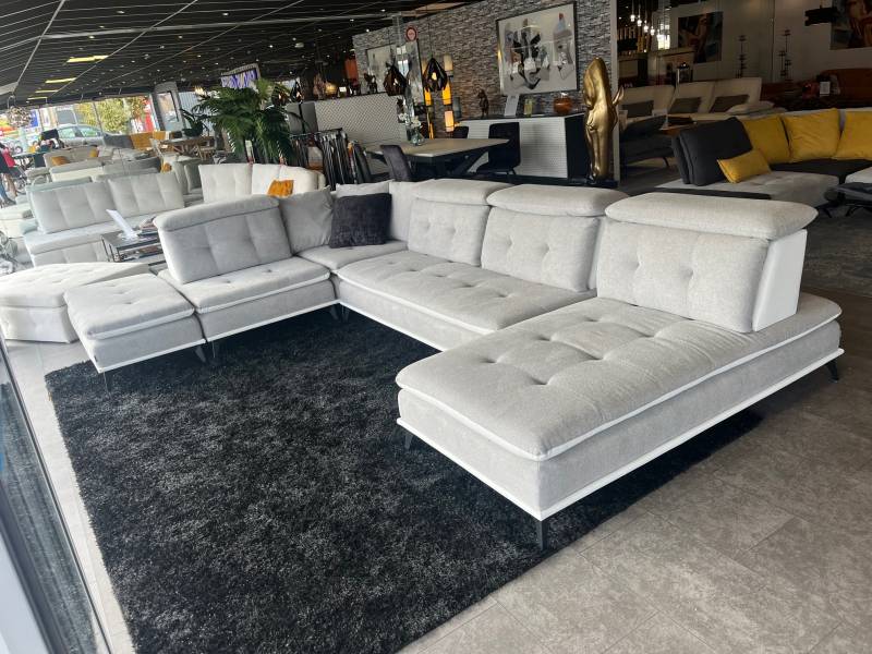 Canapé d'angle sur mesure MODELE ACCAPULCO de chez Salons Center